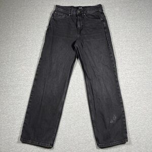 Oliver Logan Jeans Mens 28x30 (27x28) Black Straight High Rise 100% Cotton